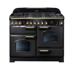 Rangemaster CDL110DFFCB/B 110cm Dual Fuel Range Cooker